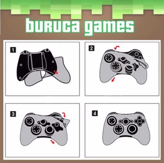 Capa de proteção de silicone para controle de Xbox 360 - Foto 6