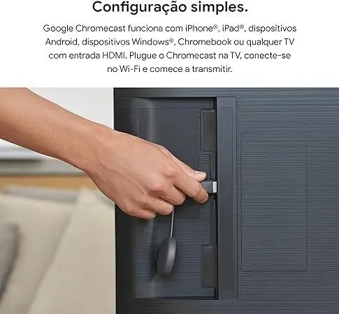 Chromecast Original 3ª Geração - 812 - Foto 4