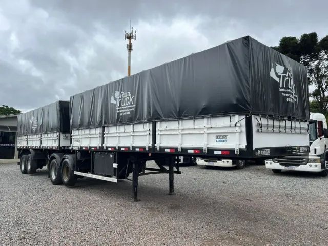 Carreta Bitrem 7 eixos Graneleiro Randon ano 2021