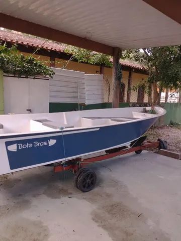 Barco de fibra lancha bote Brasil sparta!  - Foto 3