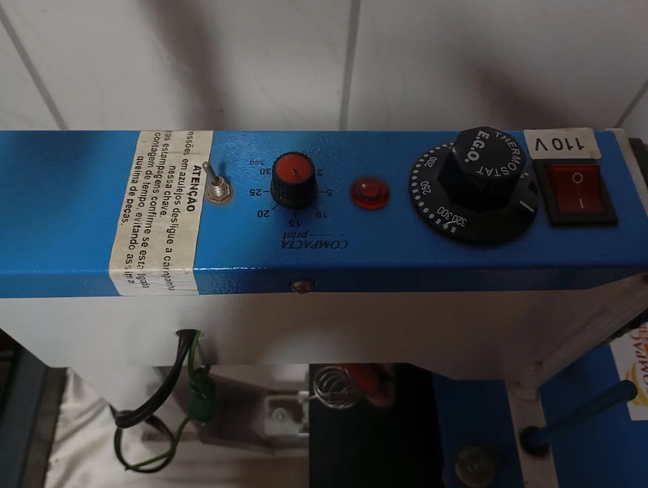 Máquina de estampa da compacta print - Foto 3