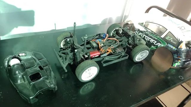 Automodelo - carro controle remoto 4wd rallycross - Foto 3