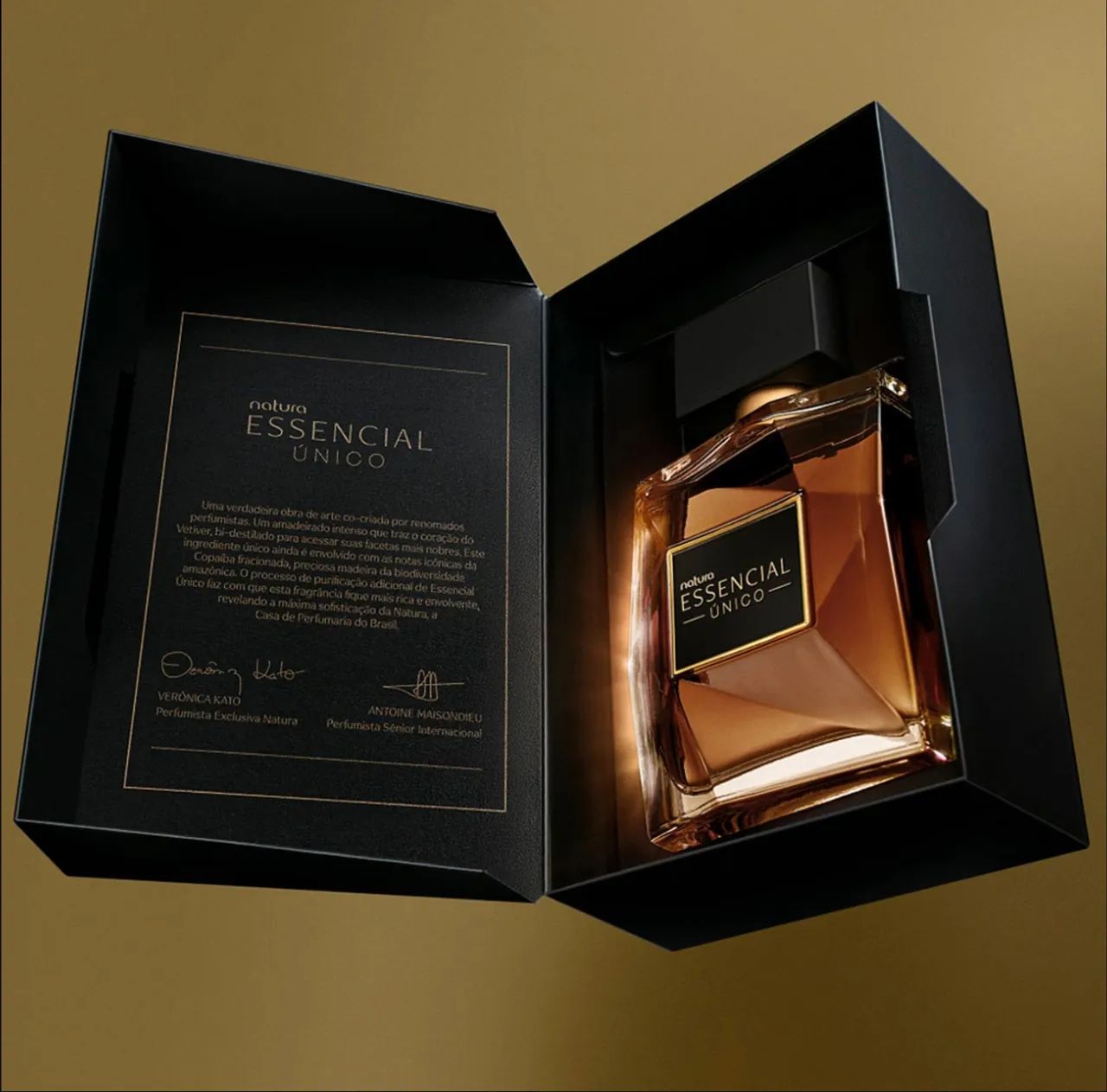 Perfume Natura Essencial Unico Masculino - Novo