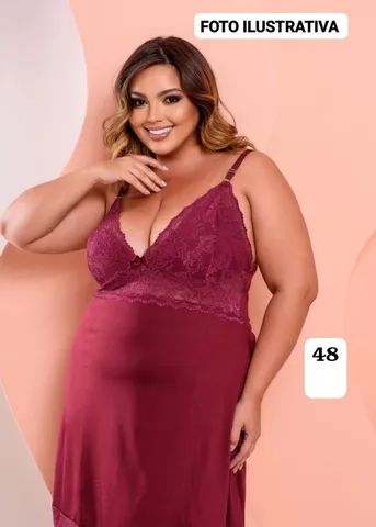 Camisola modelo plus size entregamos