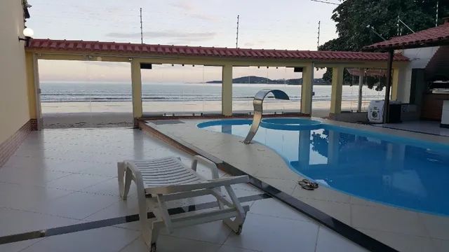 Alugo casa com piscina pé na areia em Guarapari ES frente pro mar em Santa Monica - Foto 8