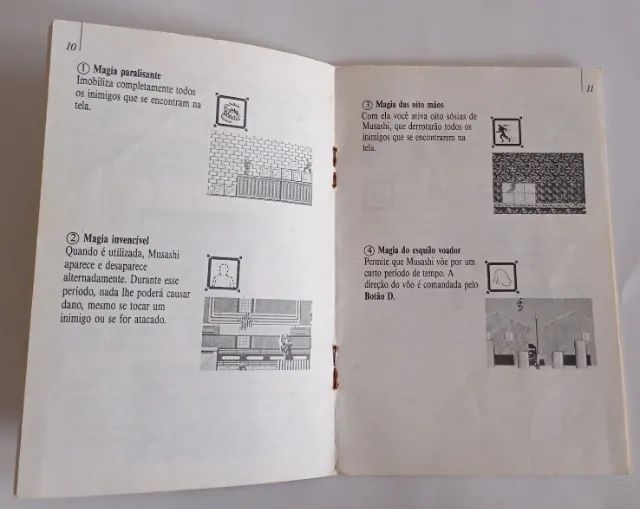 Manual Do Jogo Shinobi Master System Tec Toy - Foto 3