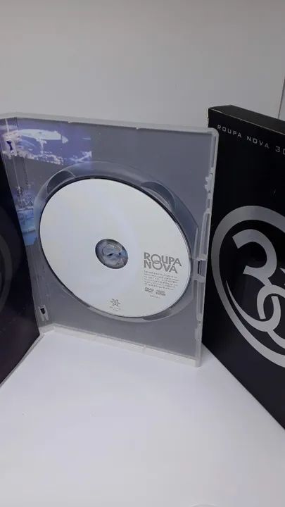 DVD Roupa Nova 30 anos Ao vivo em ótimo estado - Foto 3