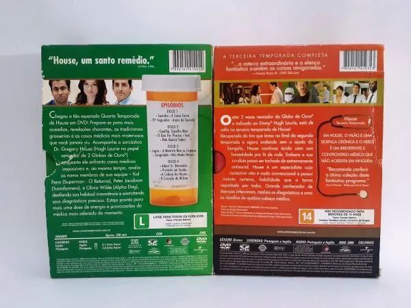 House M.D. 3ª e 4ª Temporadas - DVD - Foto 6