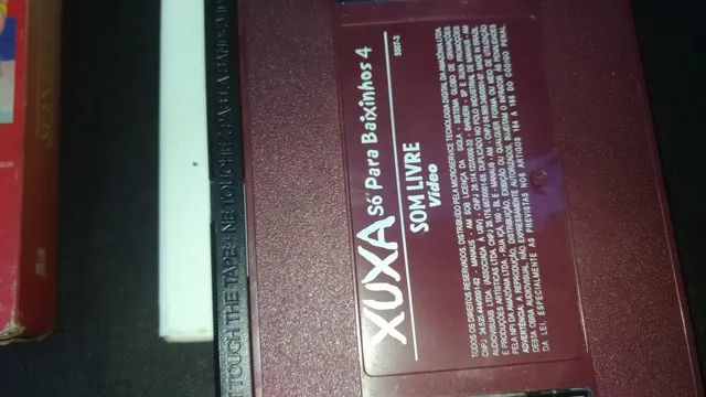 Xuxa fitas VHS vídeo, várias, fita e capa bom estado, envio qualquer local. - Foto 4