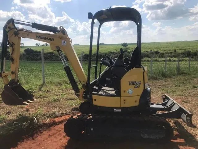 Mini escavadeira Yanmar vio27 ano 2020 - Foto 6