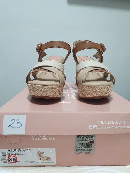 Sandália 35 nova - Foto 4