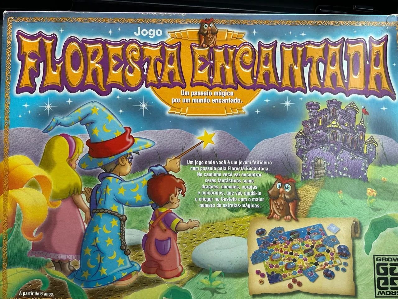 Jogo de Tabuleiro Floresta Encantada