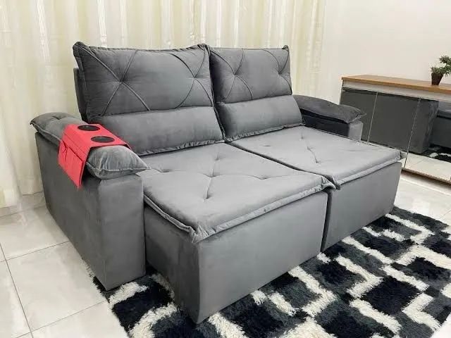 Sofá Retrátil e Reclinável Incá - Foto 3