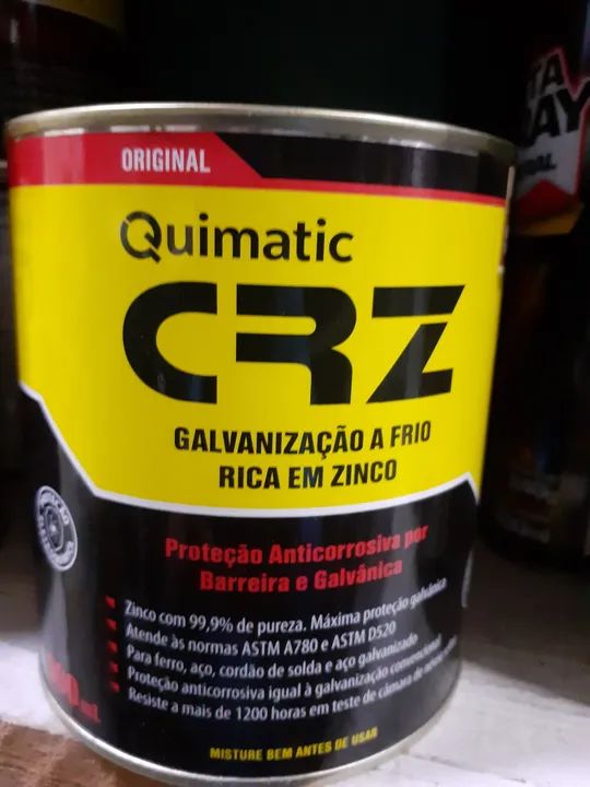 Quimatic CRZ - Galvanização a Frio Rica em Zinco 900 ml