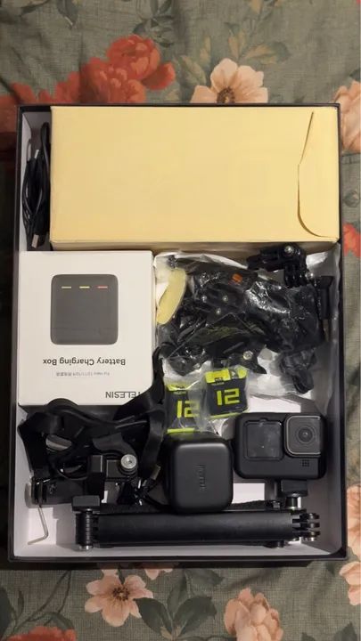 Kit Completo GoPro Hero 10 Black com Acessórios