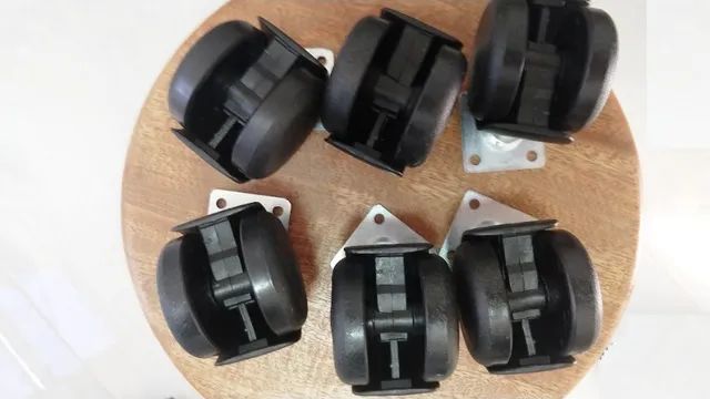 Rodinhas giratórias para móveis