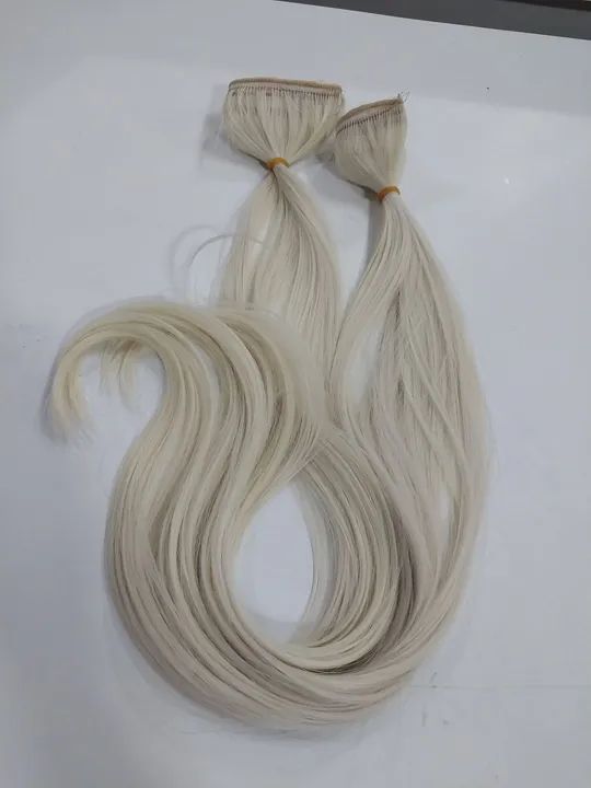 Telas de cabelo loiro caríssimo bio humano. - Foto 3