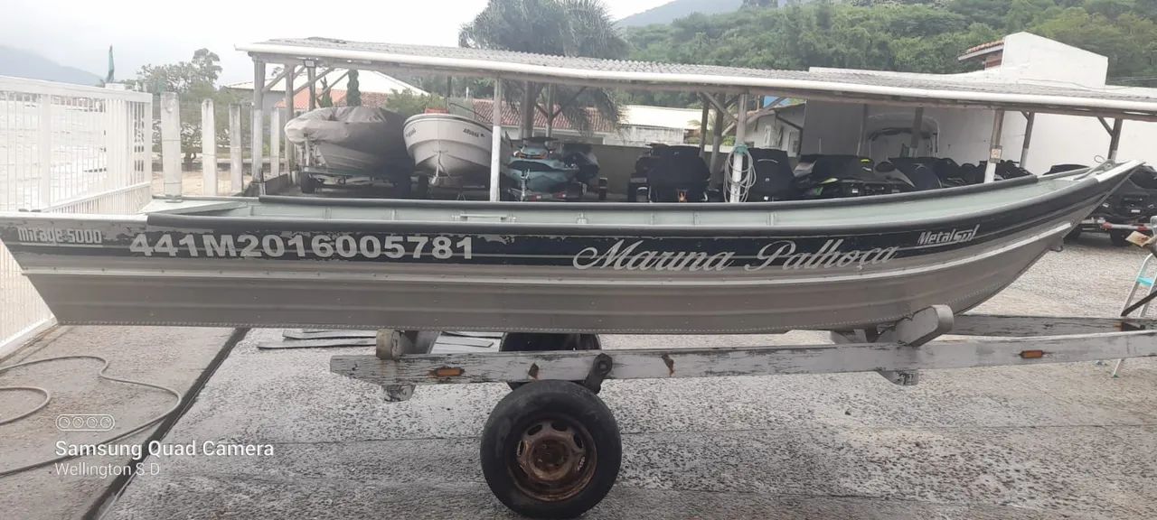 Barco de alumínio de pesca 5 m - Foto 2