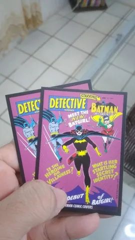 Cards colecionáveis da coleção 80 anos do Batman - C04- Preço Unitário