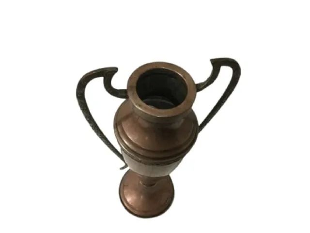 Ânfora De Bronze Antiga Anos 40/50 Vintage Raridade - Foto 3