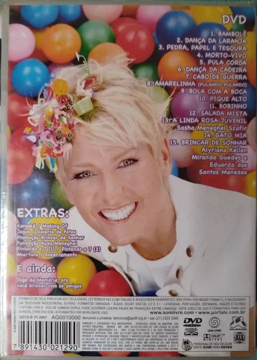 DVD XUXA SÓ PARA BAIXINHOS 7 (LACRADO) - Foto 2