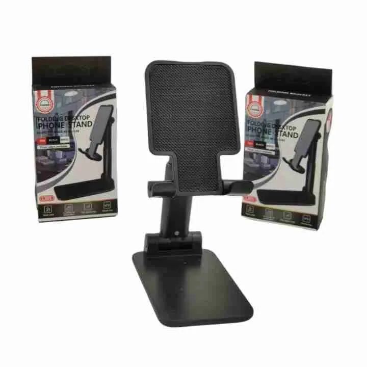 Suporte dobrável de Mesa para Celular ou Tablet até 7 com ajuste de altura - Foto 5