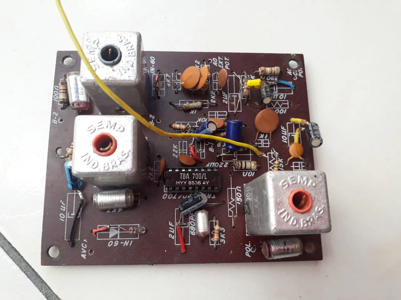 Placa de radio semp pt 76 funcionando