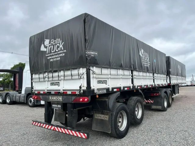 Carreta Bitrem 7 eixos Graneleiro Randon ano 2021 - Foto 8