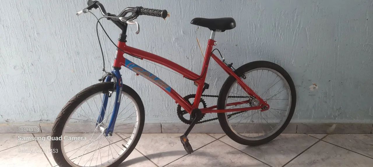 Bicicleta aro 20 caloi tudo ok ,revisada. - Foto 3