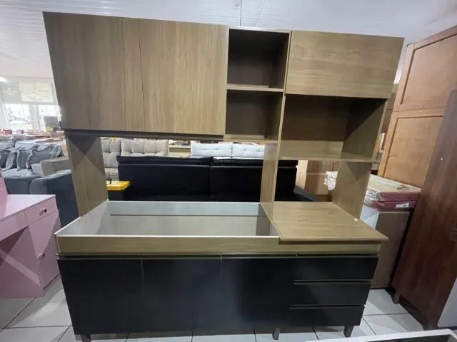 COZINHA COMPCTA NOVA COM ESPAÇO MICRO  E FORNO  - Foto 3