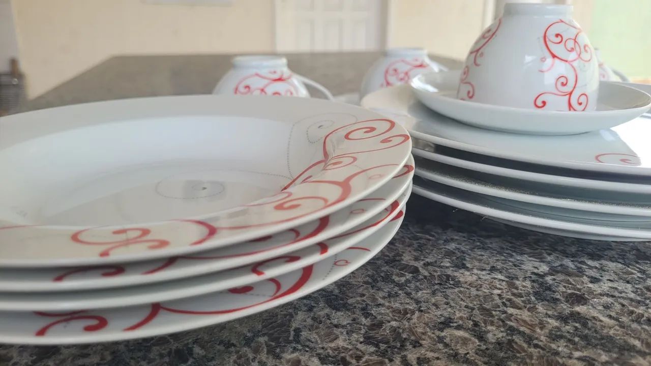 Aparelho de Jantar 16 peças em Louça  - Foto 4