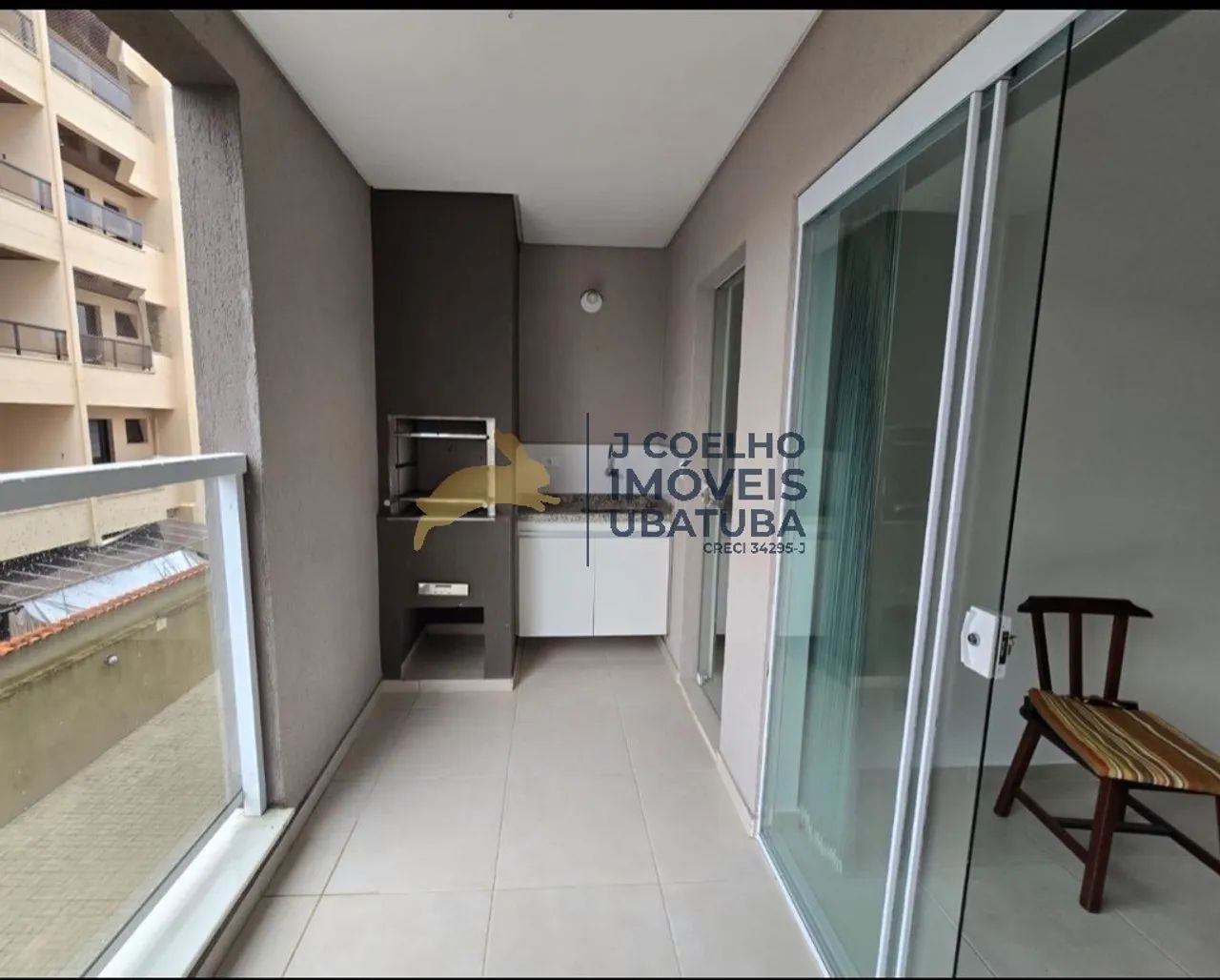 Apartamento com varanda gourmet e piscina para venda no bairro Itaguá em Ubatuba, SP. - Foto 3
