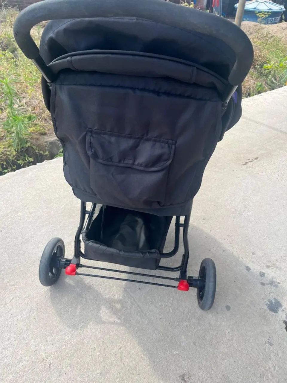 Carrinho de bebê preto64673562012417122