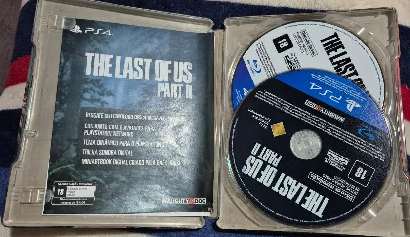 The Last of Us Part II - Edição Especial PS4 - Steelbook + Artbook - Impecável - Foto 5