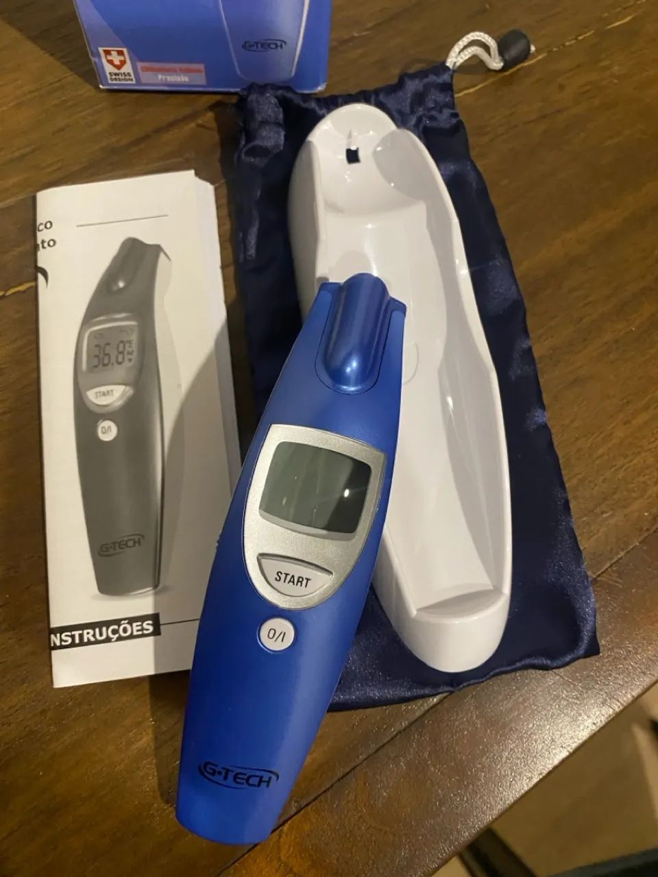 Termômetro Digital de Testa Sem Contato G-TECH - Foto 4