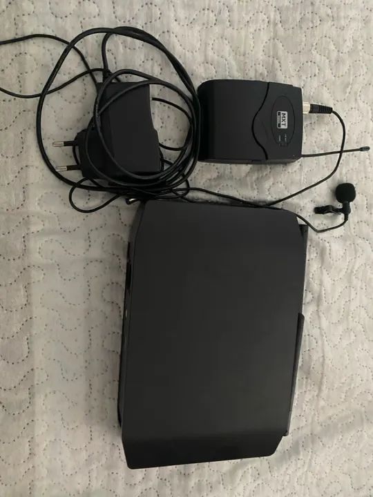 Microfone Headset/lapela Uhf-516bp Pll 100 Canais