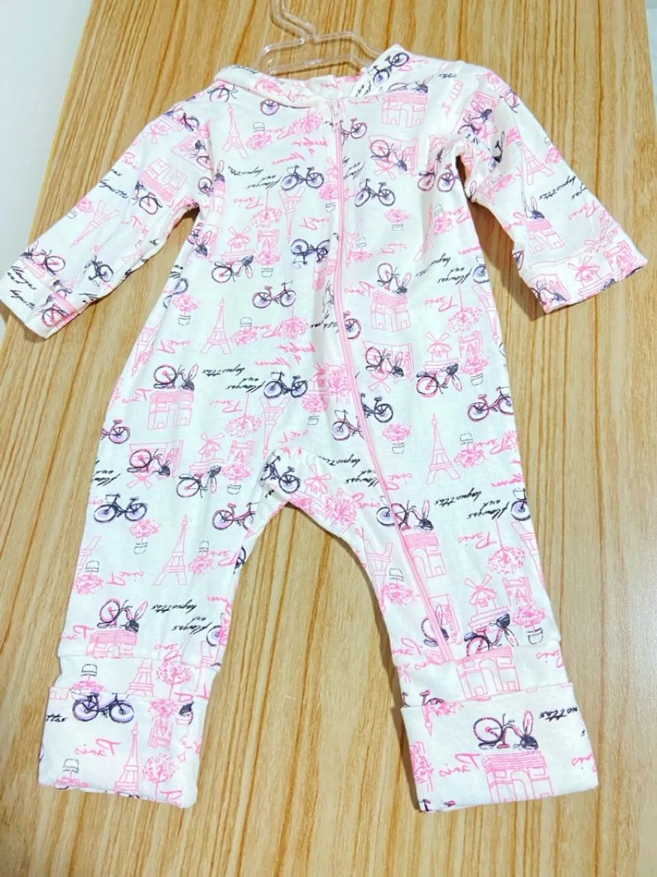 Lote de três macacões bebê menina  - Foto 2