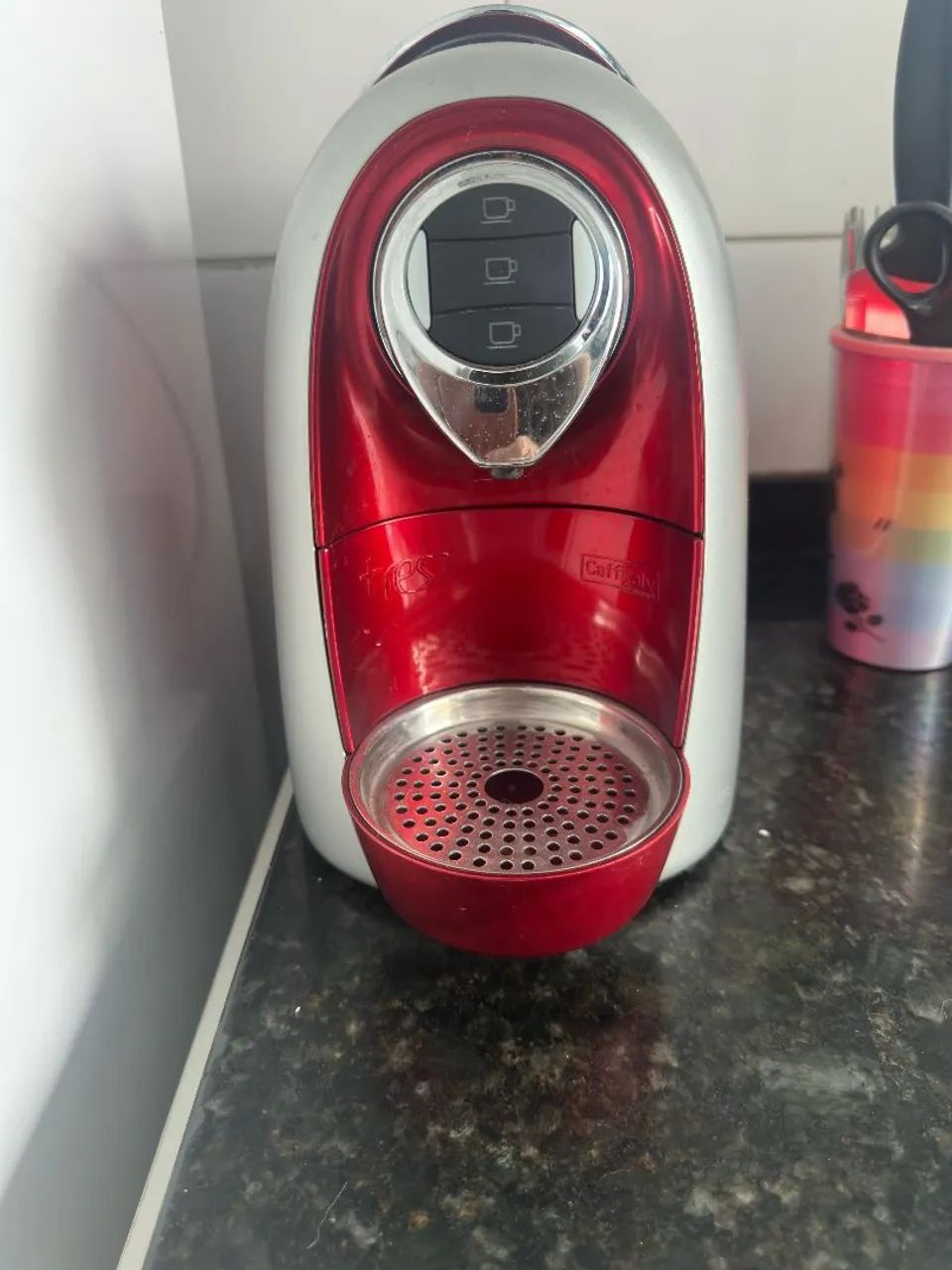 Cafeteira Espresso TRES Modo Vermelha - 3 Corações (Usada) - Foto 4