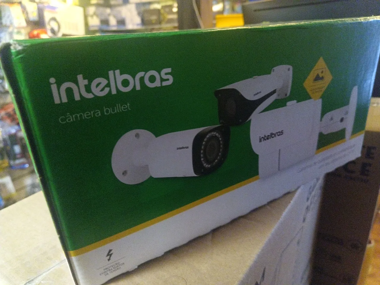 Câmera Intelbras Bullet vip.5280 B IA 80m alcance