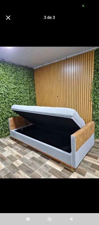 Sofá Cama Baú Luxury/Ipanema  - Foto 6