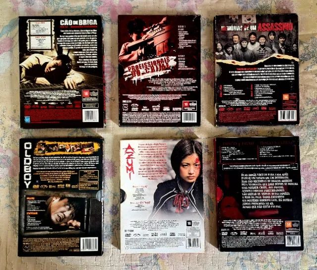Coleção de DVDs Raros - Azumi, Profissionais do Crime, Cão de