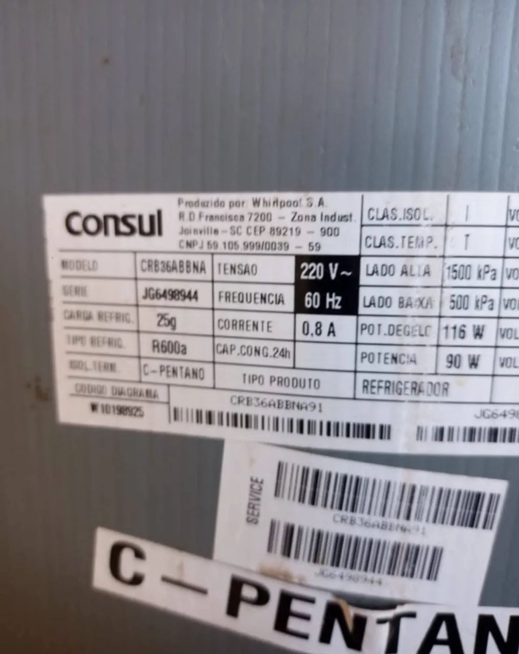 Geladeira usada Consul  - Foto 4