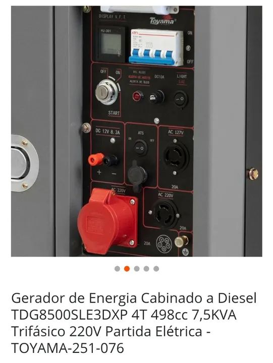 Gerador a diesel * - Foto 4