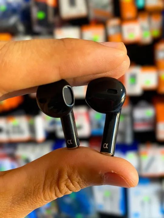 FONE DE OUVIDO BLUETOOTH TWS MODELO GOLD FN-B04 - Foto 4