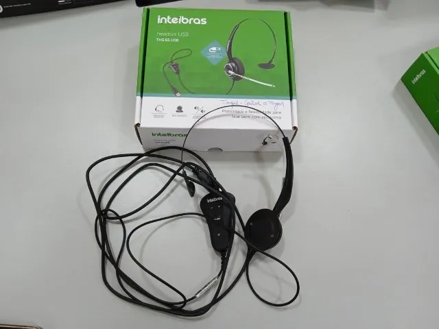 Headphone Intelbras THS 55 USB Preto