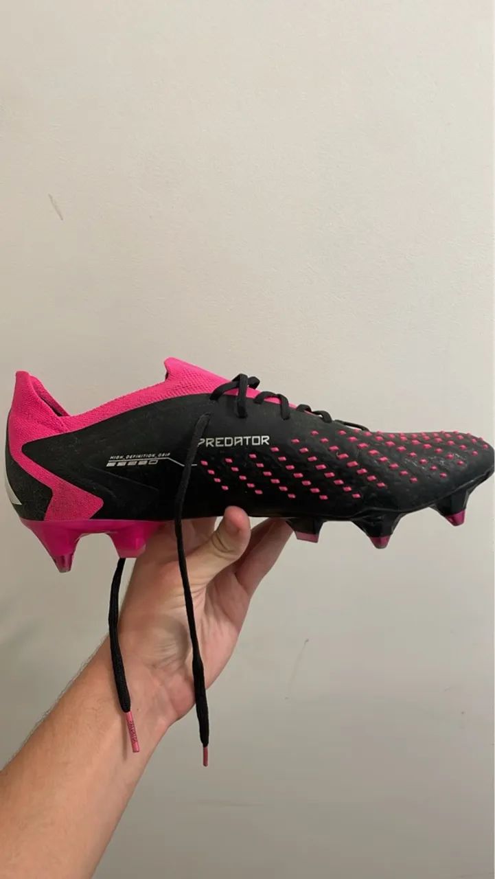 Chuteiras Adidas Predator 42 PROFISSIONAL trava de alumínio - Futebol - Foto 3