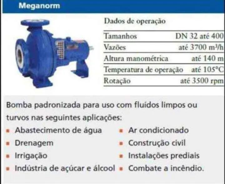 Bomba centrífuga industrial KSB - Foto 4