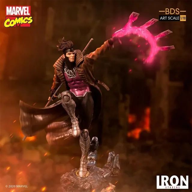 Gambit - X-Men Marvel Comics - BDS Art Scale 1/10 - Iron Studios