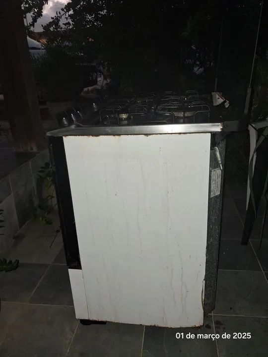 FOGÃO BRASTEMP 5 BOCAS FUNCIONA TUDO - Foto 4