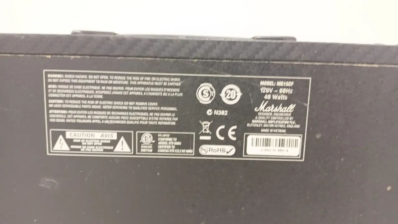 Amplificador Marshall MG10CF - Foto 3